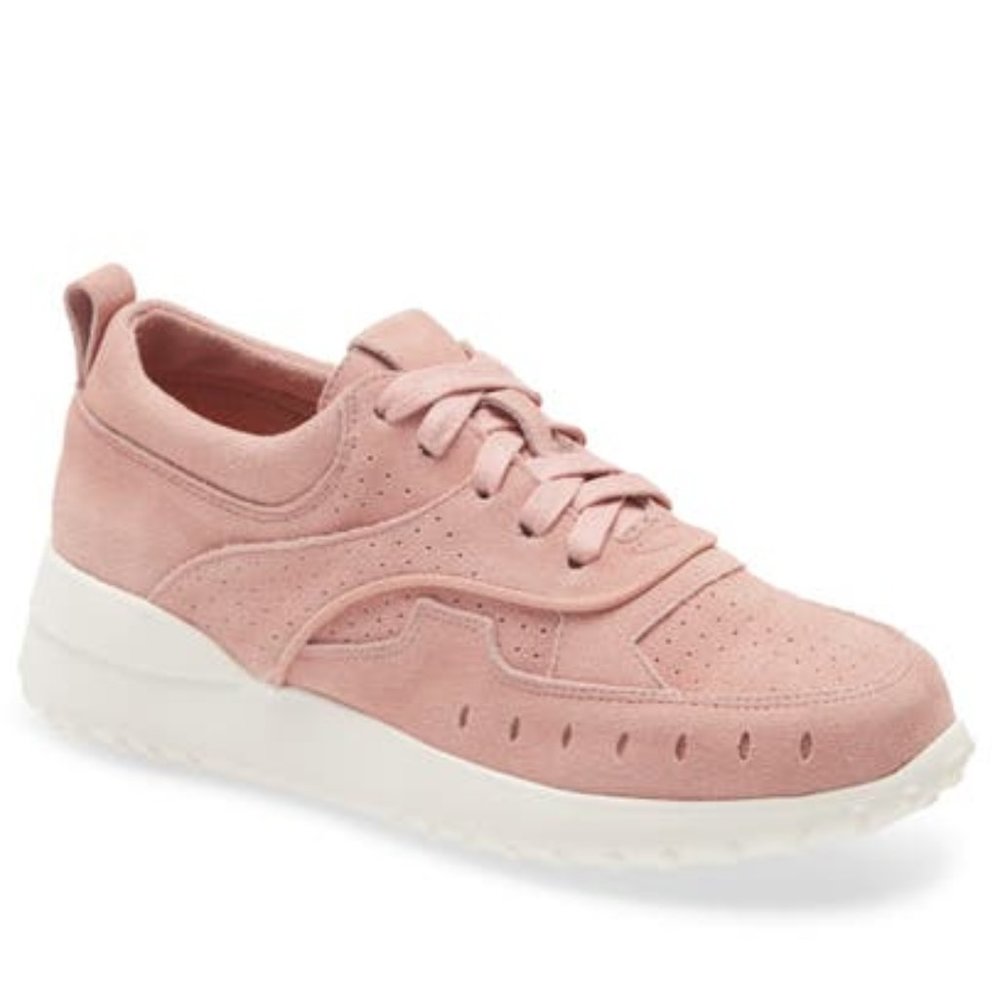 MATISSE Pink Suede Leather Sneakers